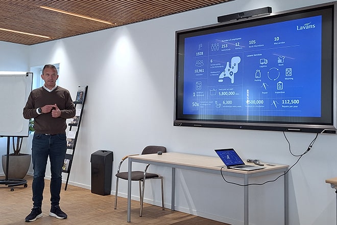 Tristan van der Waart, DLM-lid en directeur van Lavans